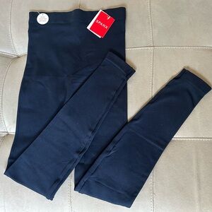 NWT SPANX High-Waisted Lamn Leggings Shapewear -Port Navy